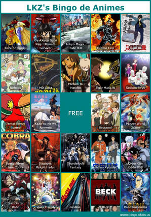 Anime Bingo